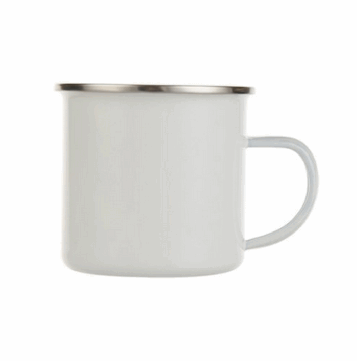 Plecháček 280 ml bílý